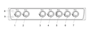 Panel de Control Estufa Negra de 30 Pulgadas KN-7603