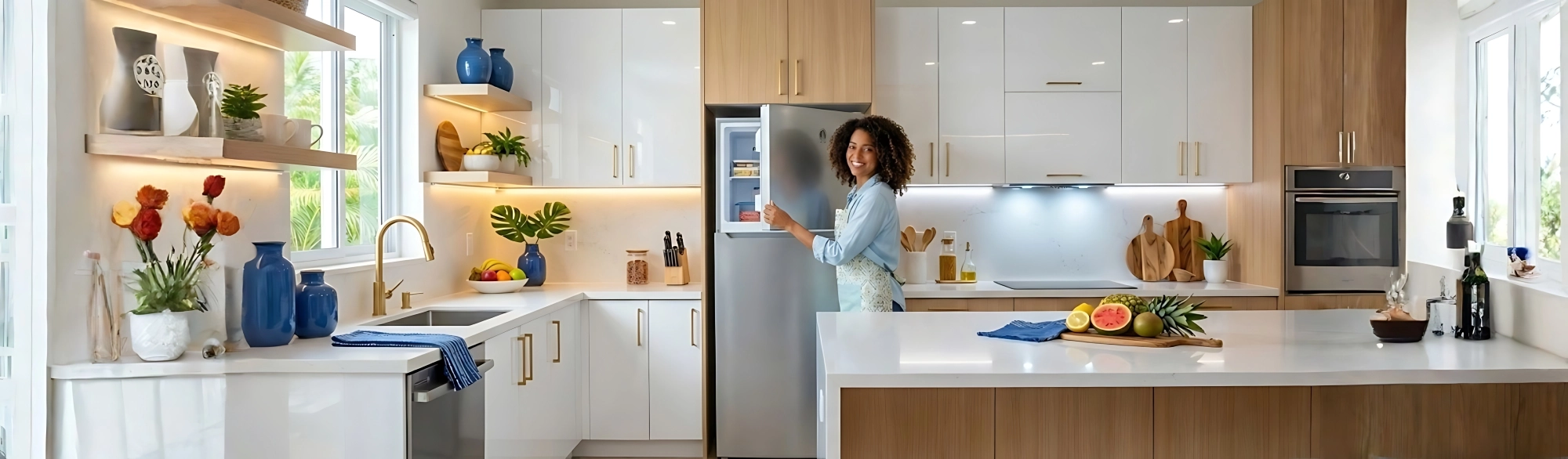 Cocina dominicana nevera