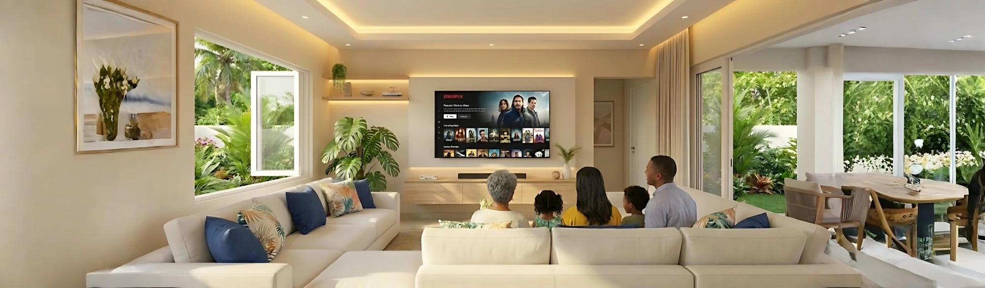 Sala y ver películas